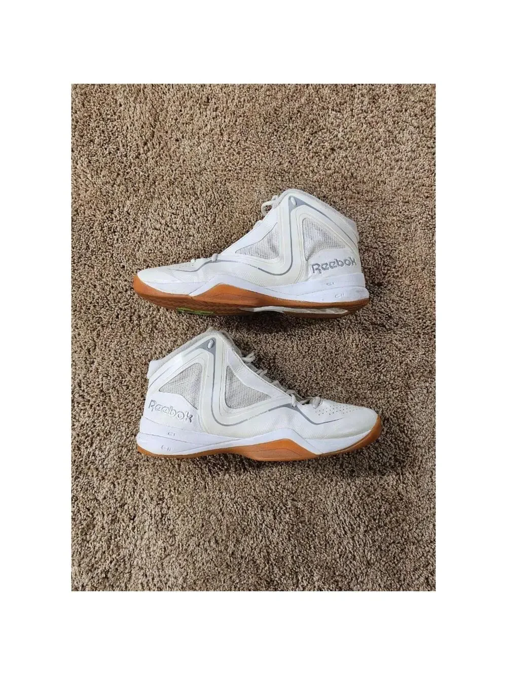 Reebok Pumpspective Omni Mid White Gum basketball sz 11.5 US